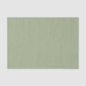 Sage Green Plain Solid Color  Tissuepapier (Voorkant)