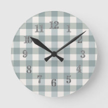 Sage Green Play Country Farmhouse Gingham Decor
