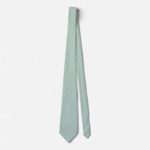 Sage Green Polka-Dot Necktie Stropdas