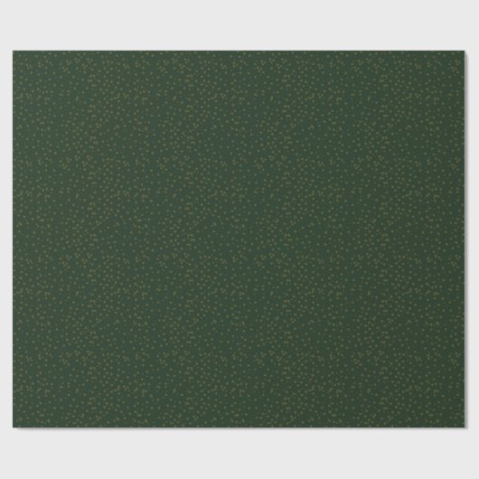 Sage Green Polka Dots Modern Pattern Cadeaupapier (Vlak)
