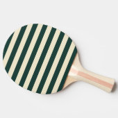 Sage Green Polo Stripes en Solid Tafeltennisbatje (Zijkant)