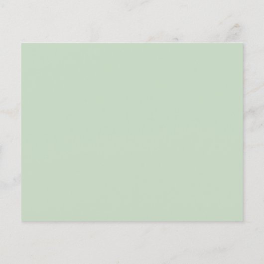 Sage Green Promotional Beauty Salon Photo QR Code Flyer (Achterkant)