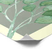 Sage Green Repetitie Diner Poster (Hoek)