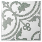 Sage Green Repro Backsplash Kitchen Tegeltje (Voorkant)