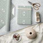 Sage Green Roos Wedding Wrapping Paper Cadeaupapier<br><div class="desc">De geschenken van de omslag voor de bruid en groom met een rol van het Groene Roos van de Rand Wrapping Papier. Het verpakken van papierontwerp is voorzien van gecentreerde witte rozen die in een eenvoudige doos zijn omhuld. Extra trouwbenodigdheden en geschenken zijn ook bij dit ontwerp beschikbaar.</div>