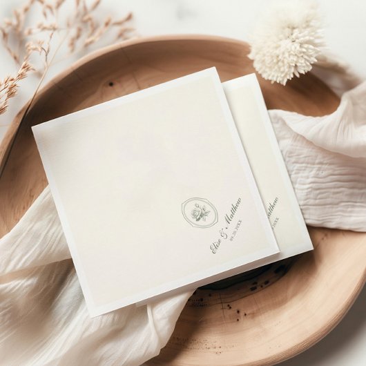 Sage Green Rose Wedding  Servet