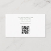 Sage Green RSVP en Details Wedding Enclosure Card Informatiekaartje