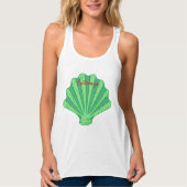 Sage Green Scallop Shell Thunder_Cove Tanktop (Voorkant)