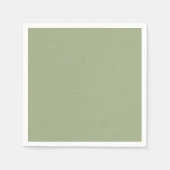Sage Green Servet (Voorkant)