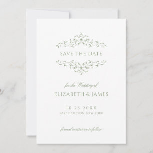 Sage Green  Sieraden Save The Date