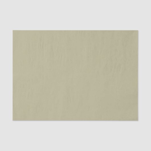 Sage Green Solid Color Tissue Paper Tissuepapier (Voorkant)
