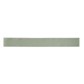 Sage Green Solid Satijnen Lint (Voorkant)