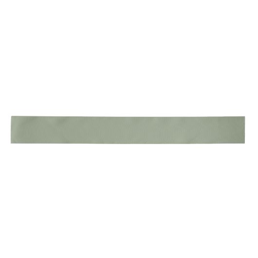Sage Green Solid Satijnen Lint (Voorkant)