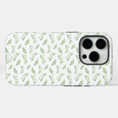 Sage Green Spring laat gepersonaliseerde naam acht Case-Mate iPhone Case (Achterkant (horizontaal))