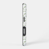 Sage Green Spring laat gepersonaliseerde naam acht iPhone Hoesje (Rechterkant)