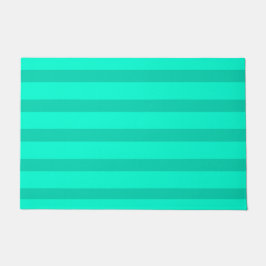 Sage Green Stripes  Deurmat