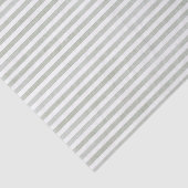Sage Green Stripes Tissuepapier (Detail)