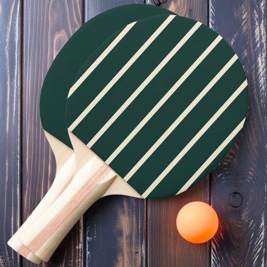 Sage Green Striping en Solid Tafeltennisbatje