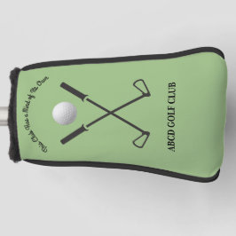Sage Green Stylish Modern Golf Club Head Cover