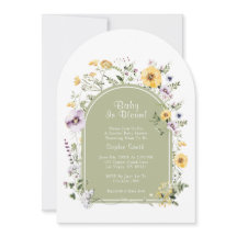 Sage Green Tea Party Baby in Bloom Baby shower