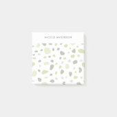 Sage Green Terracotta Personalized Post-it® Notes (Voorkant)