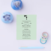 Sage Green Thanksgiving Dinner Event Flyer (Enkel)