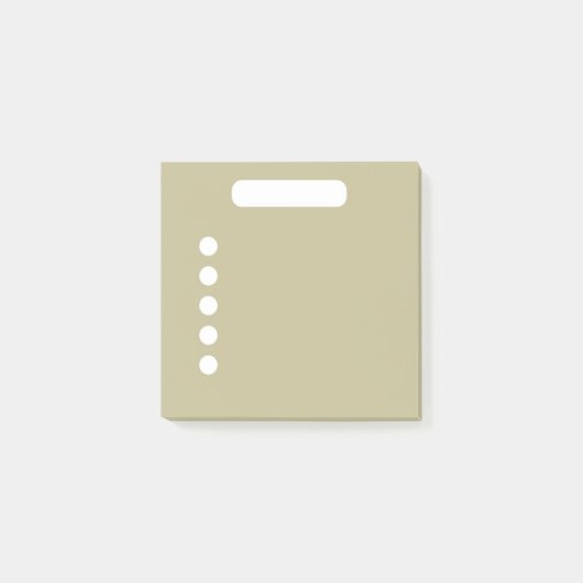 Sage Green to-do lijst Post-it® Notes (Voorkant)