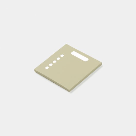 Sage Green to-do lijst Post-it® Notes (Schuin)