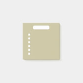 Sage Green to-do lijst Post-it® Notes (Voorkant)