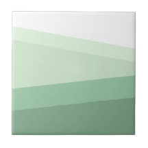 Sage Green Tones Geometric Pattern