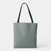 Sage Green Tote Bag (Achterkant)