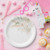 Sage Green Tropical Papieren Bordje (Feest)