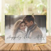 Sage Green trouwfoto gepersonaliseerd Gastenboek