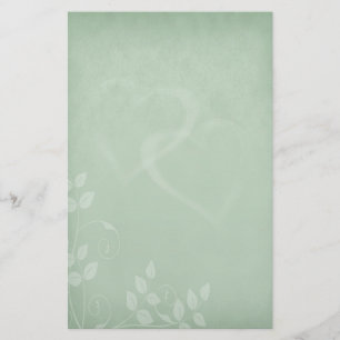 Sage Green Vintage Briefpapier