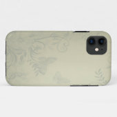Sage Green Vintage Case-Mate iPhone Case (Achterkant (horizontaal))