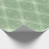 Sage green w. patroon cadeaupapier (Hoek)