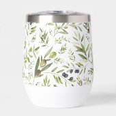 Sage Green Watercolor French Country Chic Olives (Voorkant)