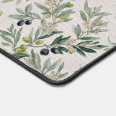 Sage Green Watercolor French Country Olive Bureaumat (Hoek)