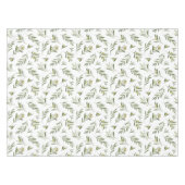 Sage Green Watercolor Olives Tafelkleed (Voorkant (Horizontaal))