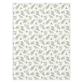 Sage Green Watercolor Olives Tafelkleed (Voorkant)