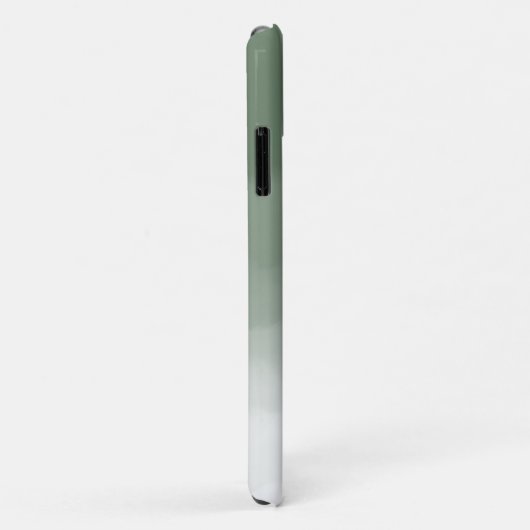 Sage Green Waterverf Ombre Case-Mate iPhone Case (Achterkant/rechts)