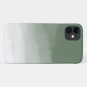 Sage Green Waterverf Ombre Case-Mate iPhone Case (Achterkant (horizontaal))
