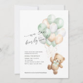 Sage Green We kunnen bijna wachten op neutraal bab Kaart (Voorkant)