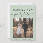 Sage Green Weddenschap met huwelijk (Voorkant)