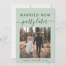 Sage Green Weddenschap met huwelijk