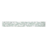 Sage Green Wedding  Botanical Satijnen Lint (Voorkant)