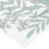 Sage Green Wedding  Botanical Tafelkleed (Gekanteld)
