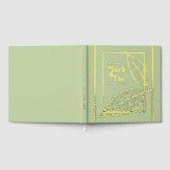 Sage Green Wedding Folie gastenboek (Volledig)