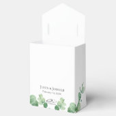 Sage Green Wedding Guest Favors Bedankdoosjes (Geopend)