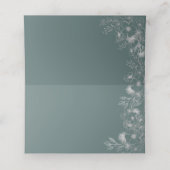 Sage Green Wedding Plaatskaartje (Binnenkant ongevouwen)